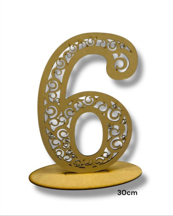 NUMERO DISEÑ 30CM