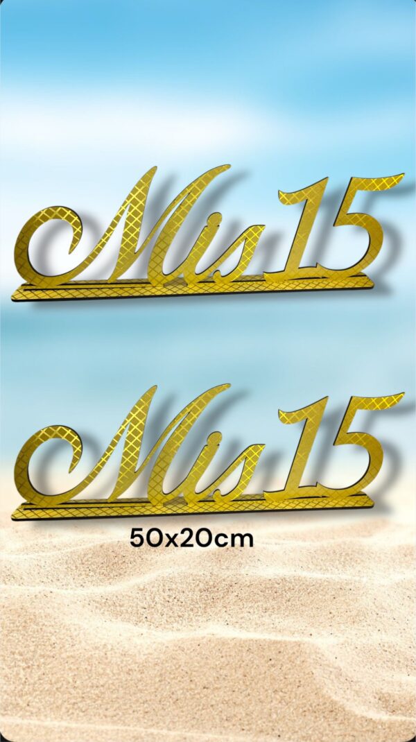 MADERA MIS 15 (50X20) METALIZ