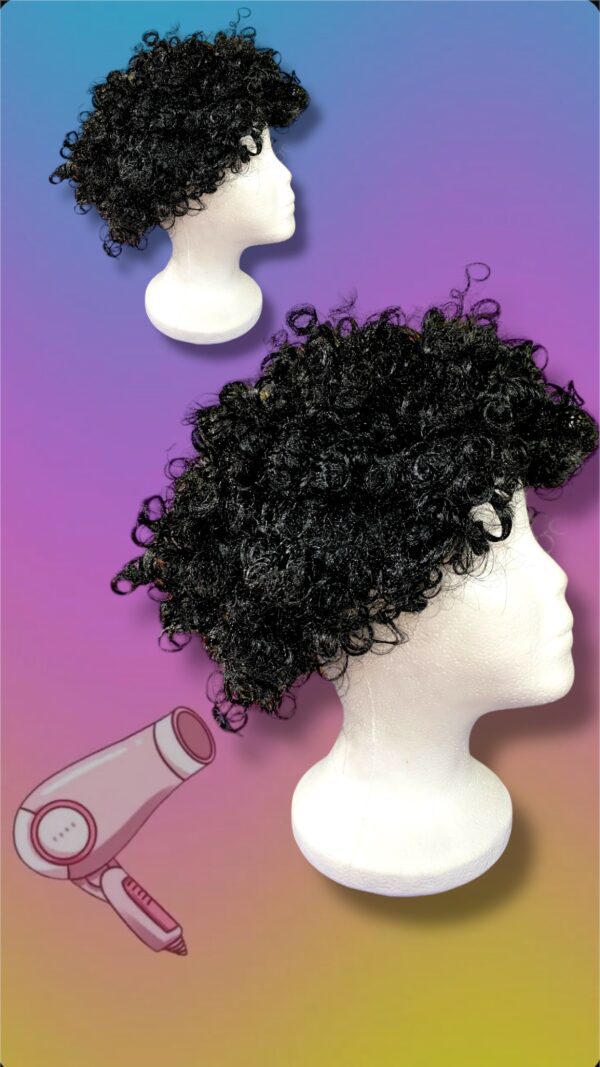 PELUCA AFRO EN NEGRO