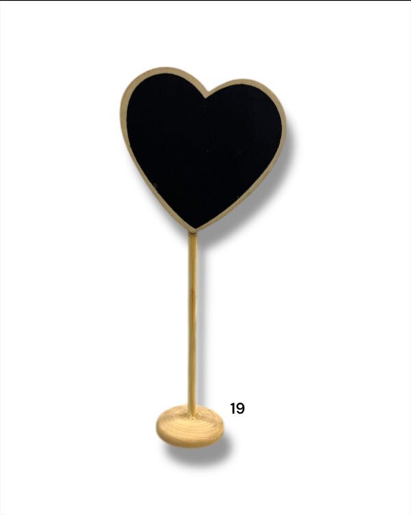 CORAZON 19CM CON BASE