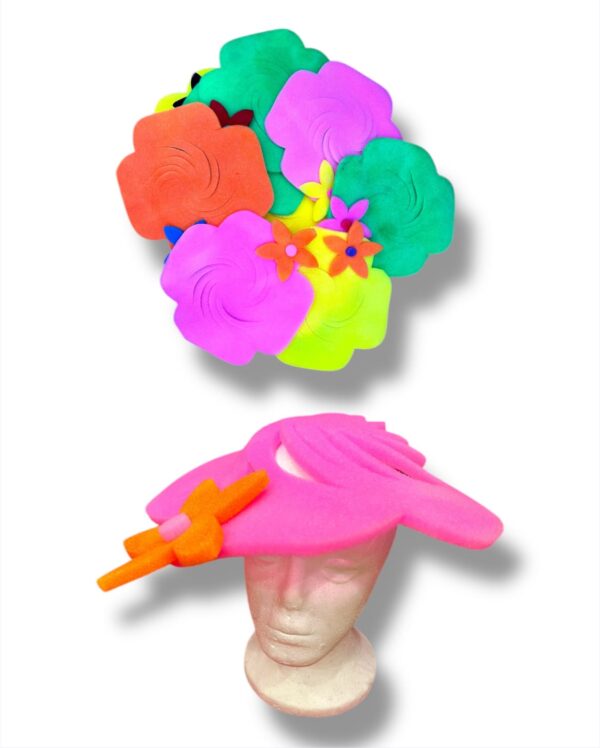 SOMBRERO DE FLOR - KIT X10