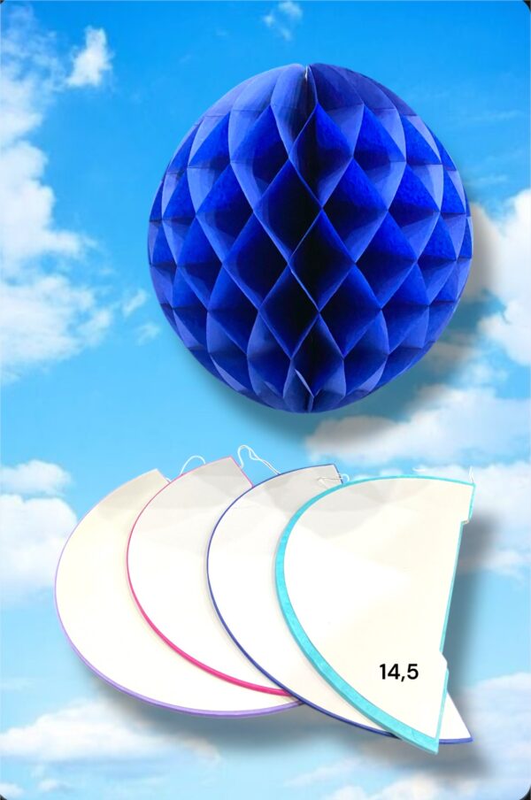 POMPONES PAPEL 3D 14,5cm