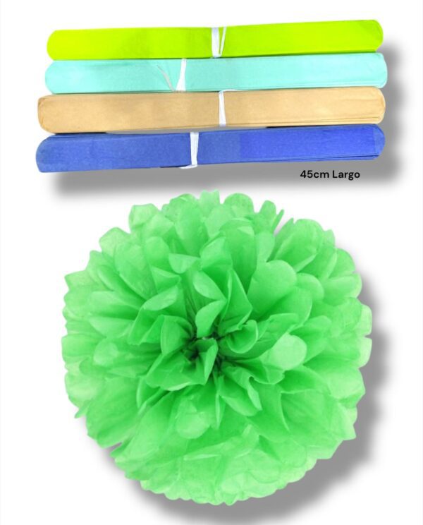 DE PAPEL COMUN 45cm LARGO