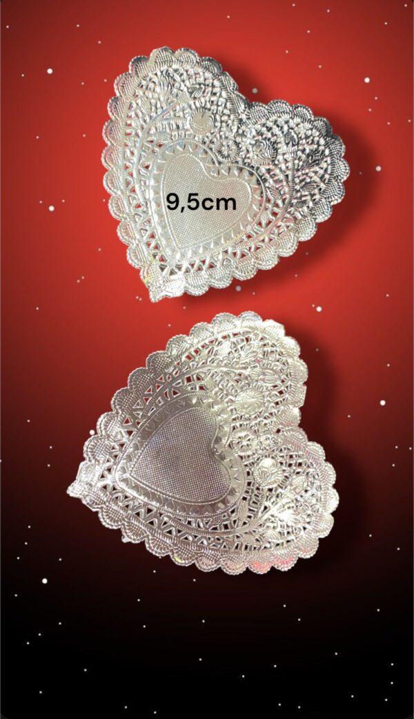 RODALES CORAZON 9,5 CM CON DISEÑO