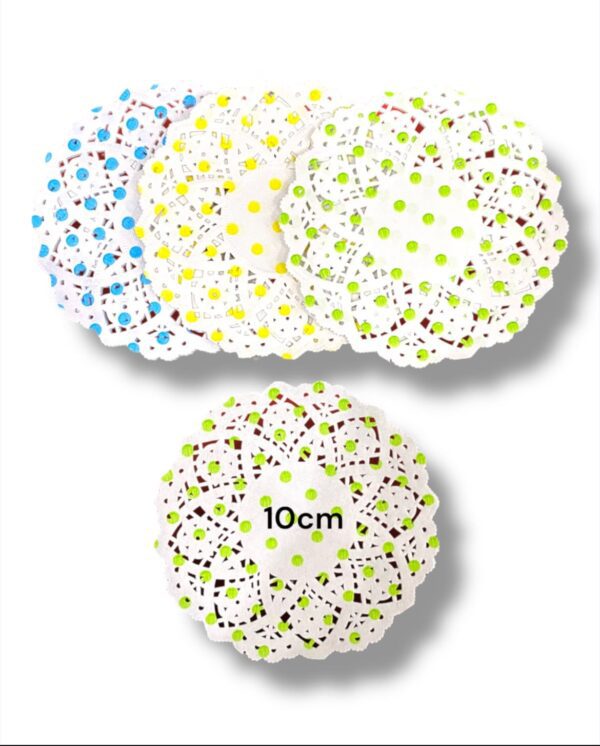 CIRCULO CON LUNARES 10CM