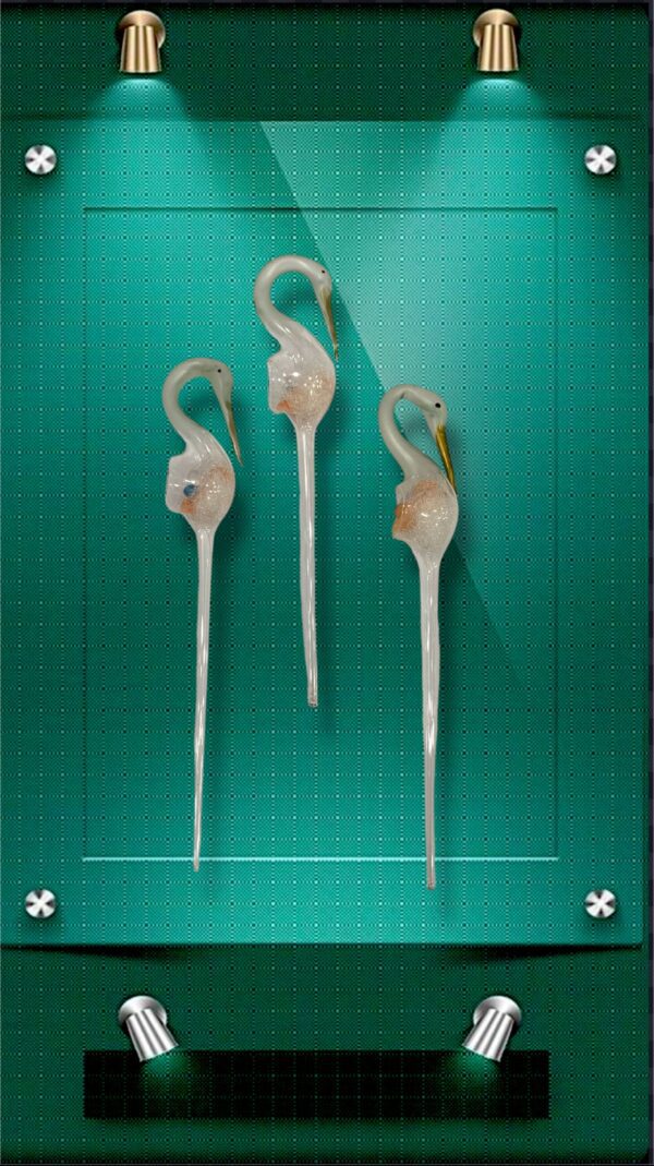 SOUNENIRS MINI CISNE CON VARITA