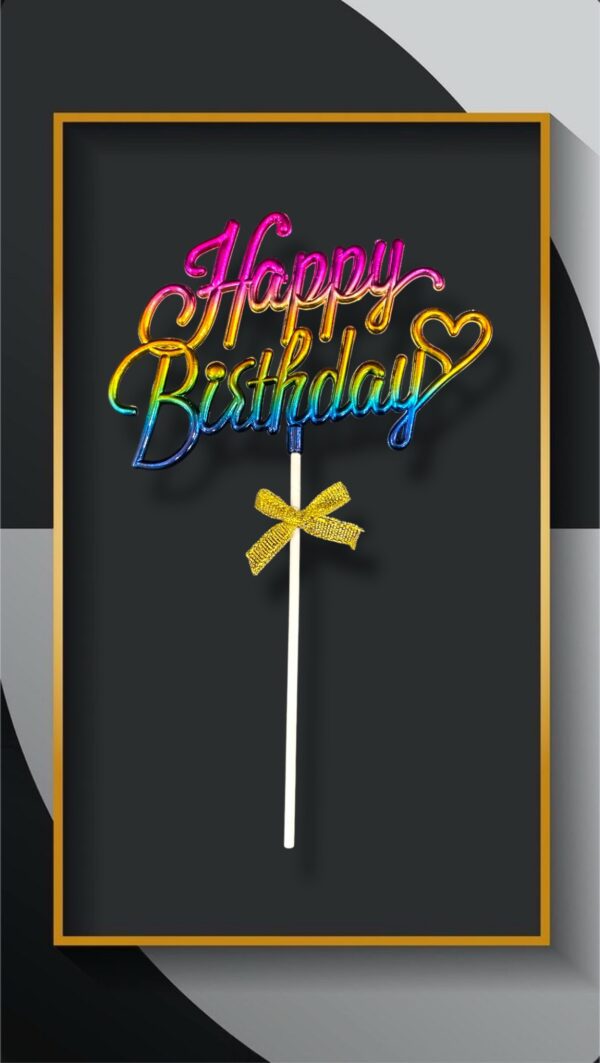 TOPPERS HAPPY BIRTHDAY