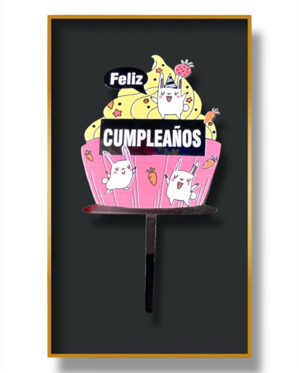 MUFFINS FELIZ CUMPLE