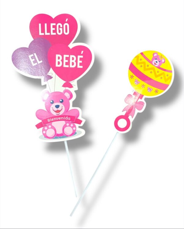 LLEGO EL BEB Y SONAJERO