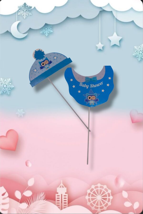 TOPPERS - BABY SHOWER Y GORRO