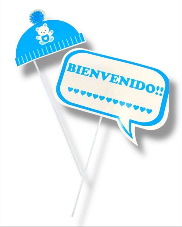 BIENVENIDO Y GORRO