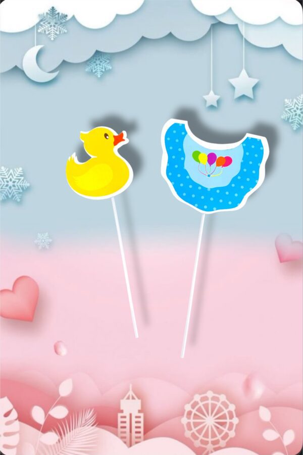 TOPPERS - PATITO Y BABERO