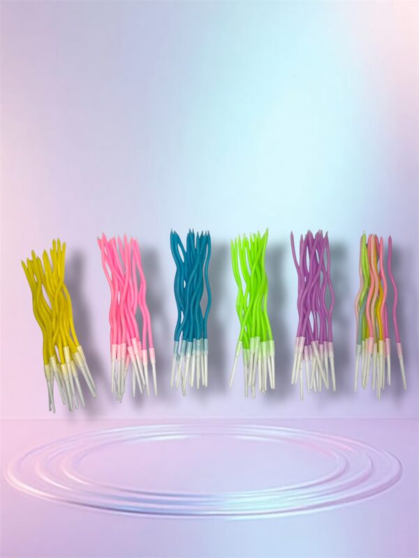 VELA ONDAS PASTEL