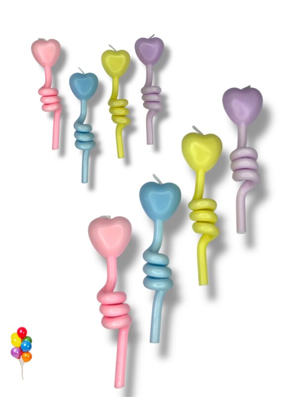 CORAZONES TORNEADO PASTELES