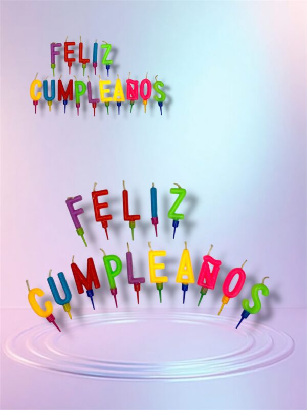 VELA FELIZ CUMPLEAÑOS