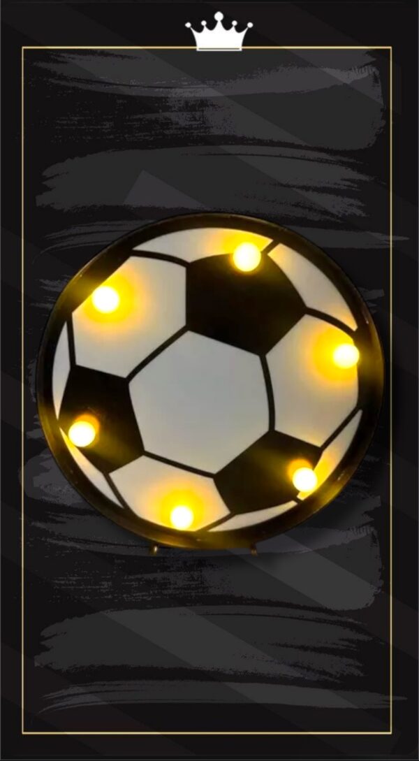 VELADORAS PELOTA DE FUTBOL