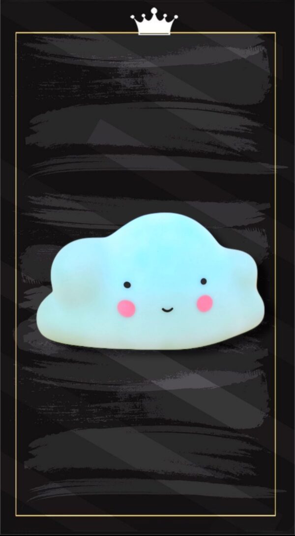 VELADORAS NUBE CON CARITA