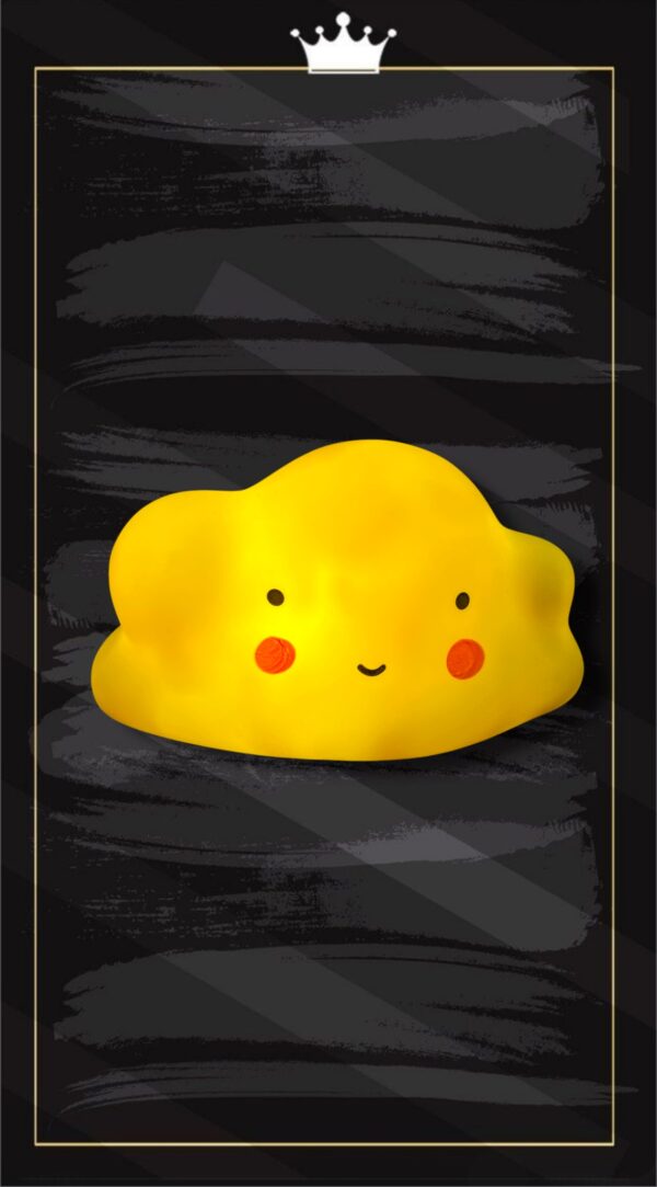 VELADORAS NUBE CON CARITA
