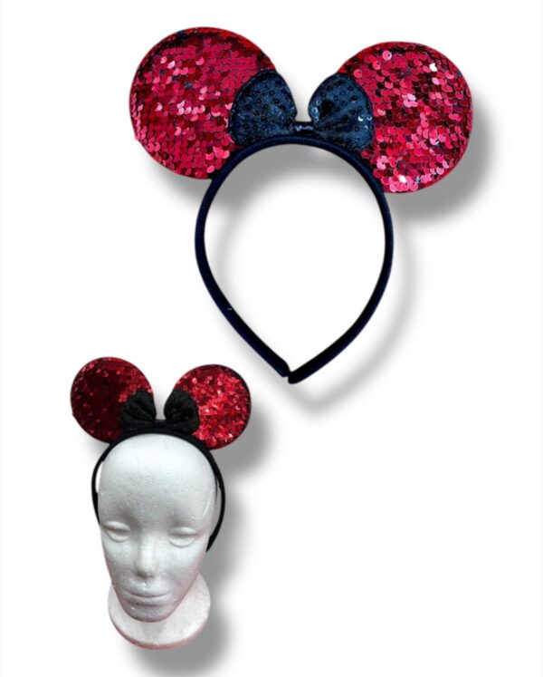 OREJAS DE MINNIE LENTEJUELAS - Imagen 2