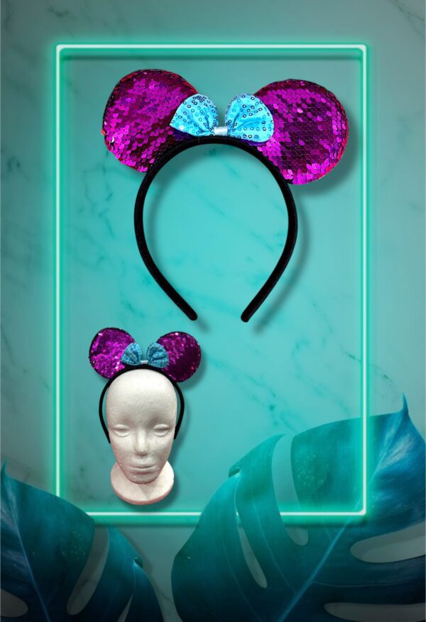 VINCHA MINNIE LENTEJUELAS
