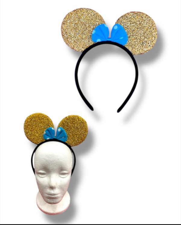 OREJAS DE MINNIE CON GLITTER - Imagen 2