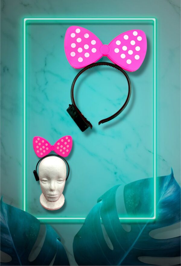 VINCHA CON LUZ MINNIE