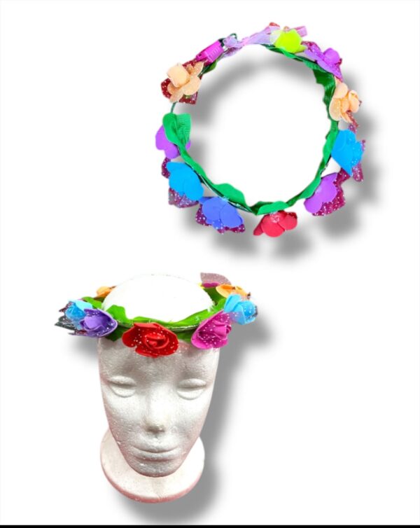 CON FLORES MULTICOLOR