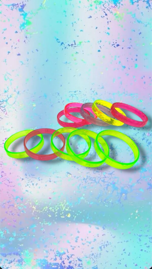 SORPRESITAS - ACC DE NIÑA PULSERAS GRUESA FLUOR