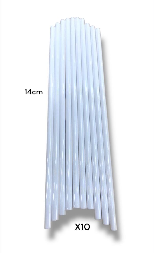 PALITOS BLANCOS DE 14cm x10unidades