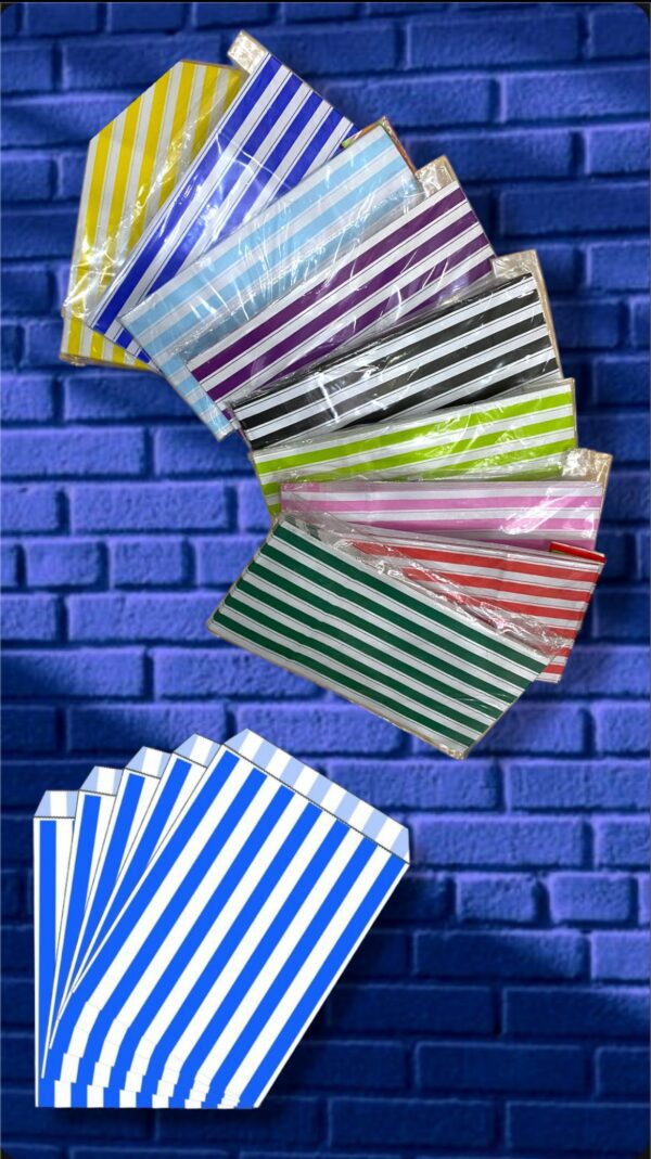 BOLSA DE PAPEL - RAYAS