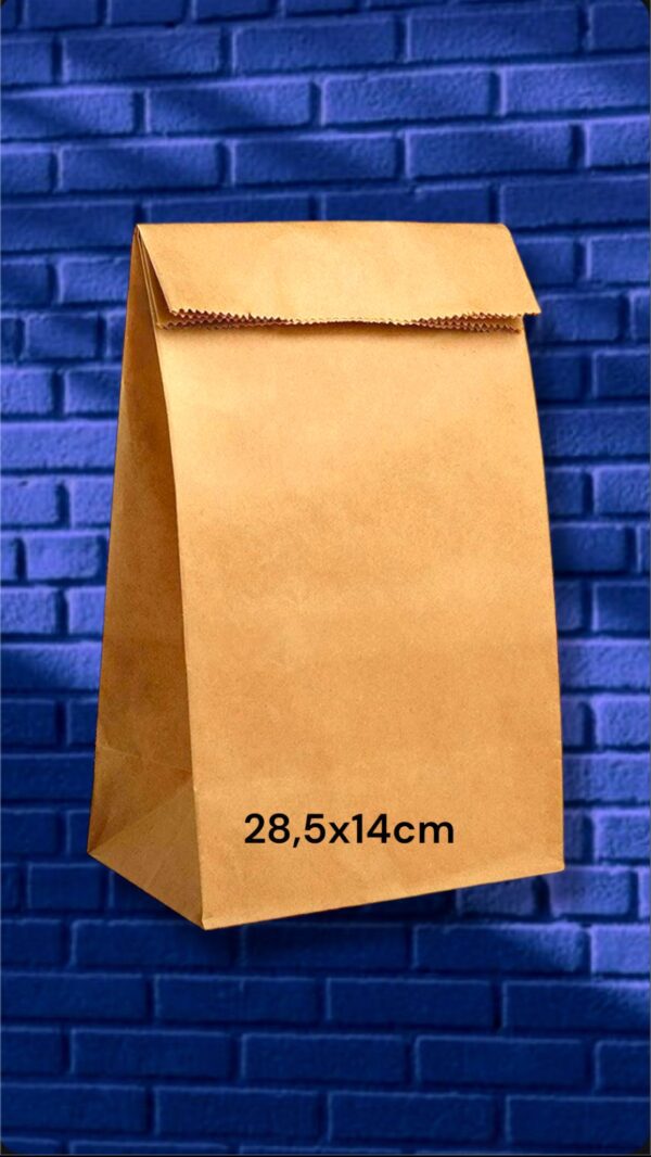 BOLSA DE PAPEL - LISA 28,5x14cm CRAFT