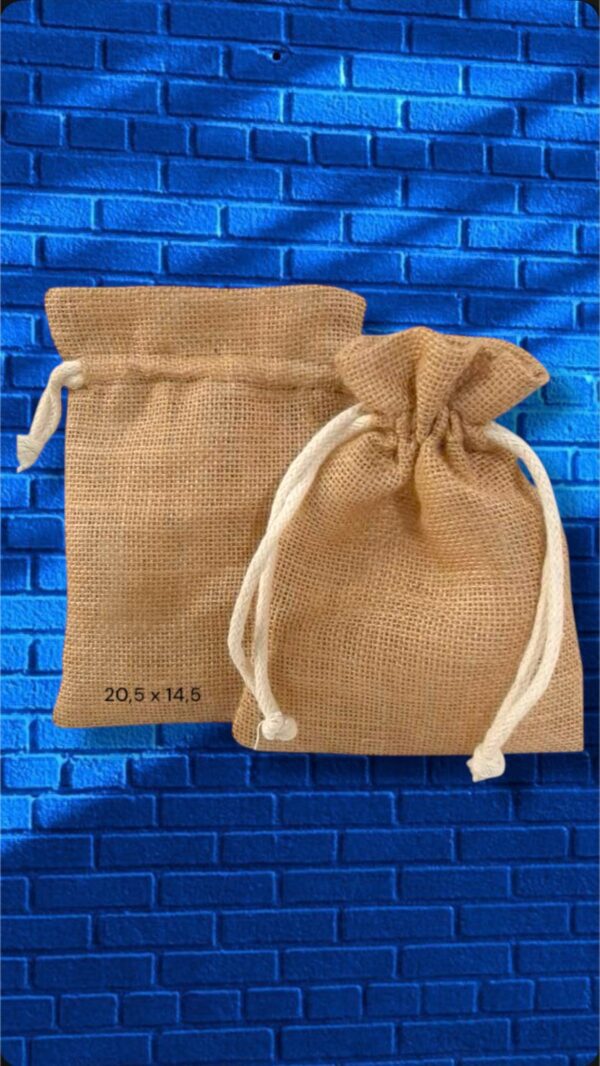 BOLSA RUSTICA LISA 20.5x14.5cm