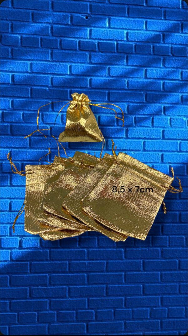 BOLSA METALIZADA LISA 8.5x7cm