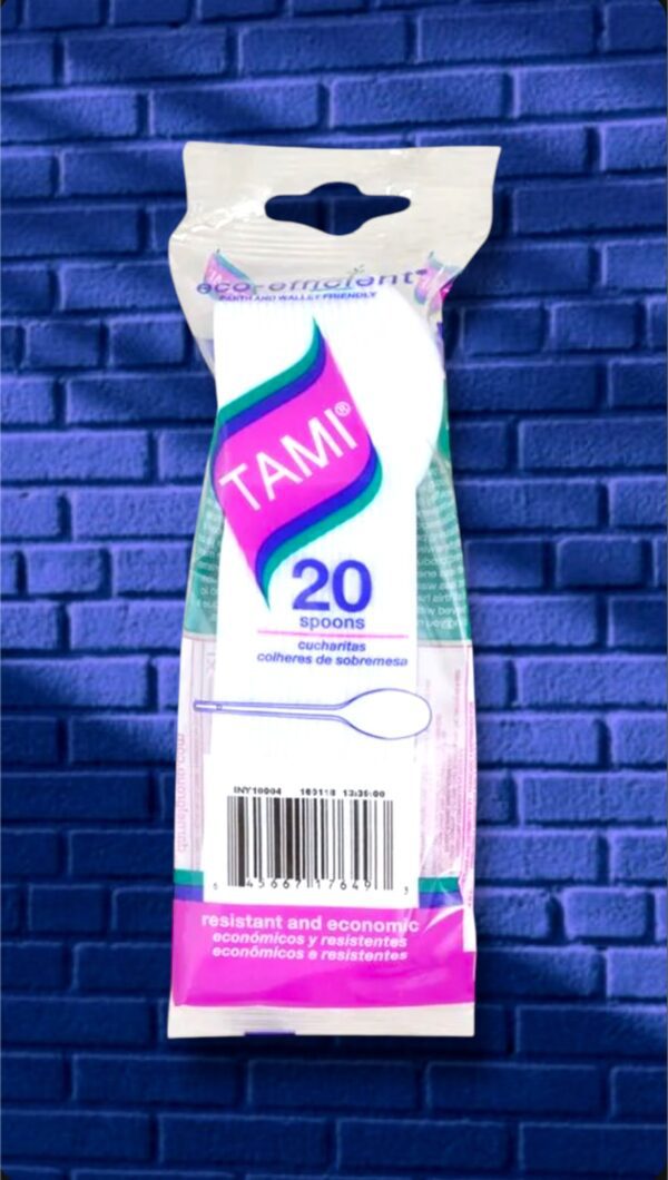 CUCHARA DESCARTABLE - TAMI x20