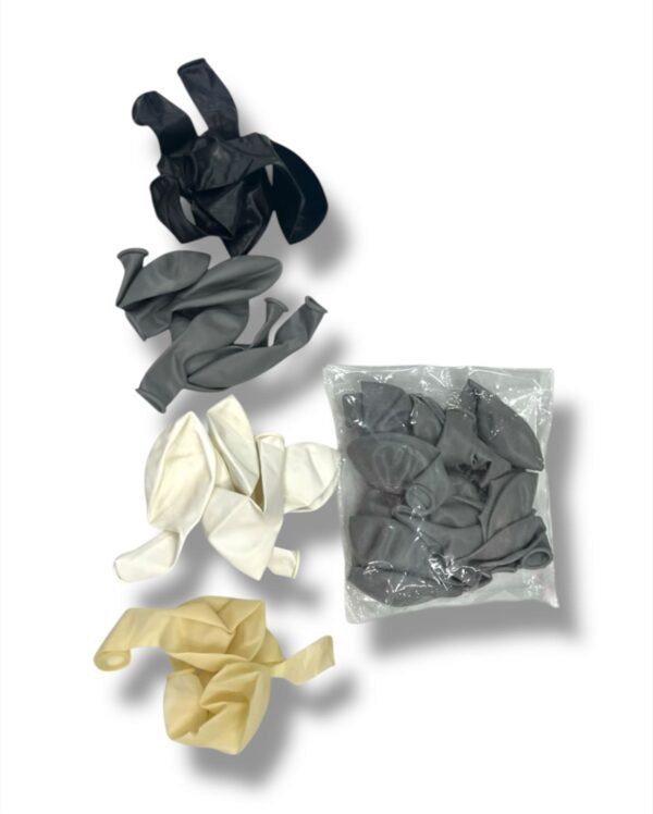(x25 y x50) LISO NEGRO, BLANCO, PLATEADO