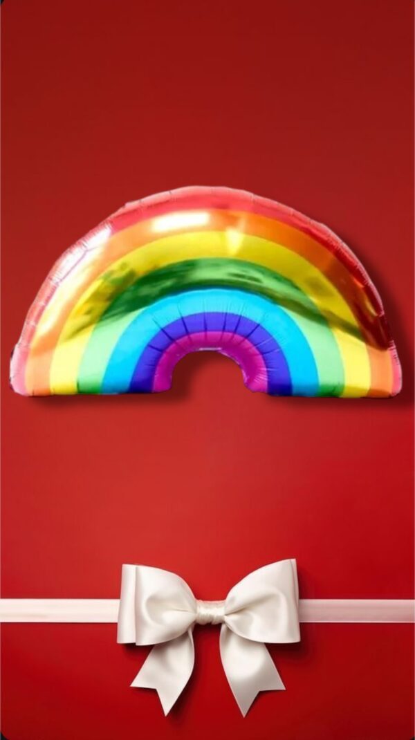 GLOBOS METALIZADO ARCOIRIS