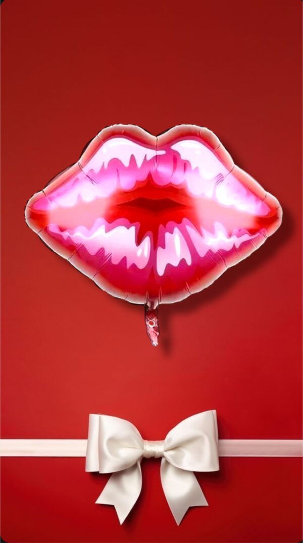 GLOBOS METALIZADO BESO
