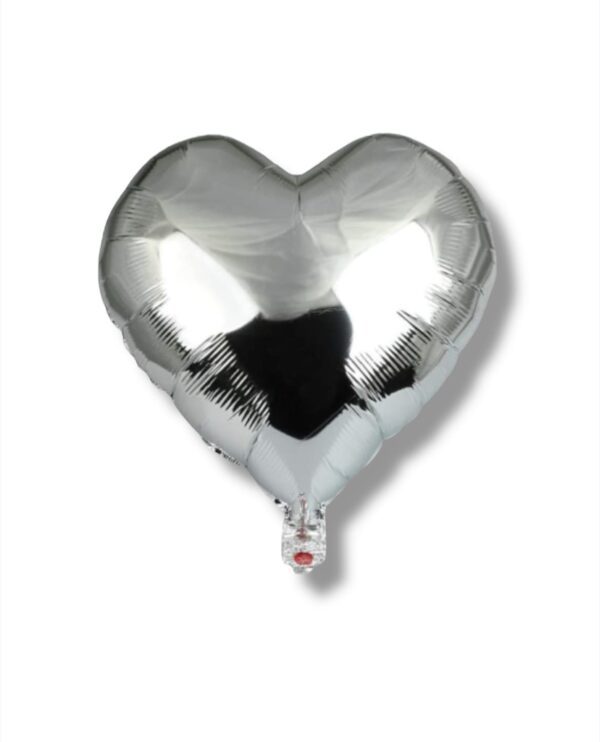 CORAZON PLATEADO