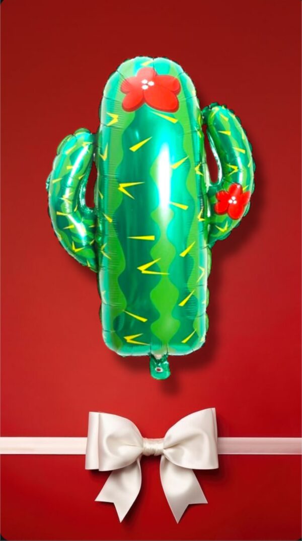 GLOBOS METALIZADO CACTUS