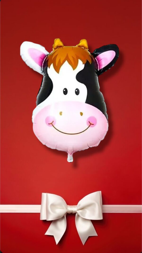 GLOBOS METALIZADO CABEZA DE VACA