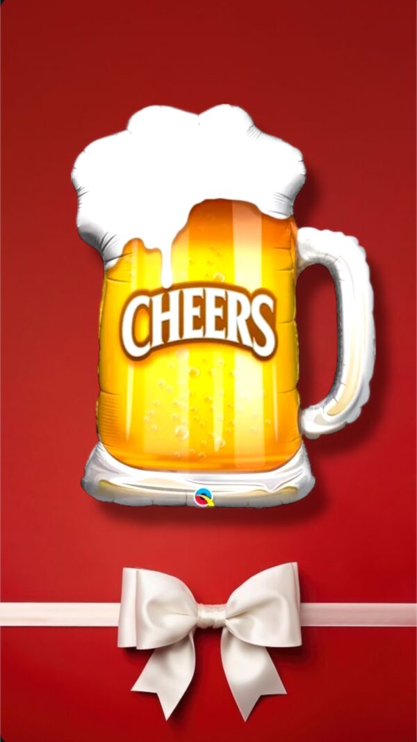 GLOBOS METALIZADO CERVEZA