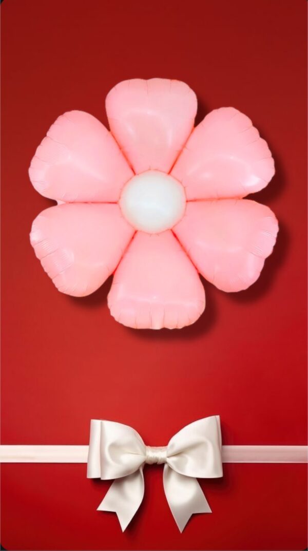 GLOBOS METALIZADO FLOR