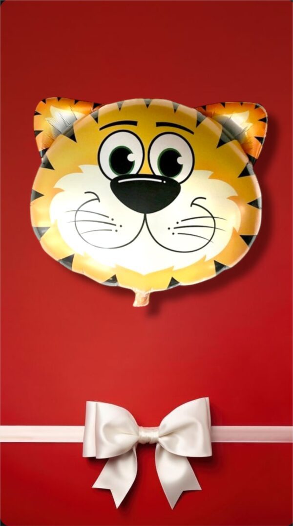 GLOBOS METALIZADO CABEZA TIGRE