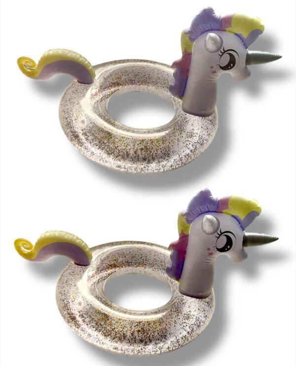 UNICORNIO CON GLITER 90cm