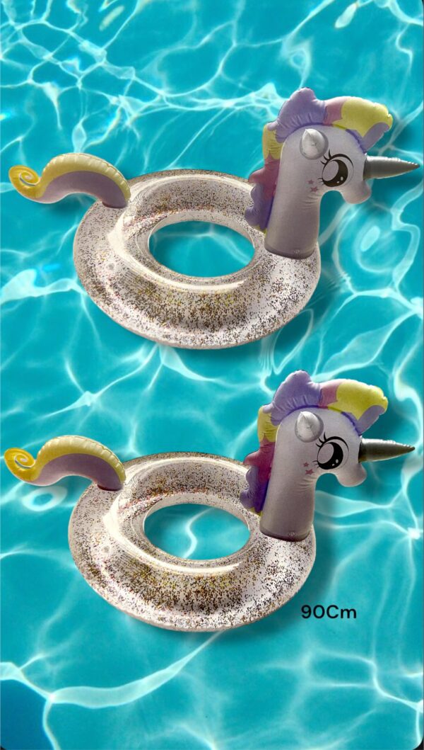 INFLABLES UNICORNIO CON GLITER