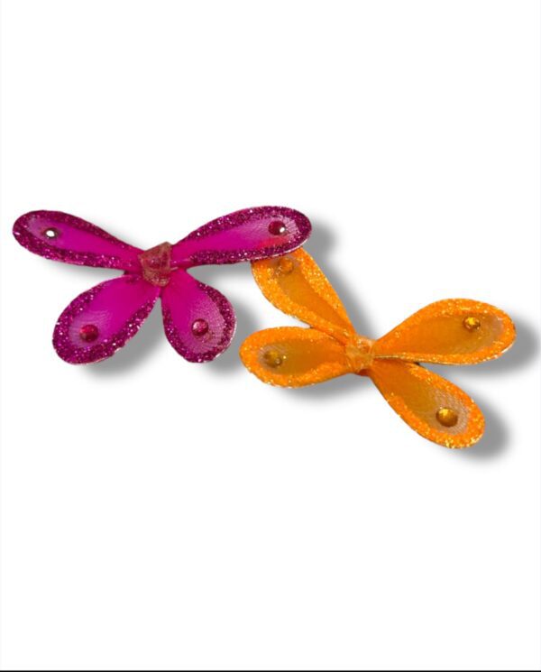 MARIPOSA SIMPLE DE TUL 6.5cm