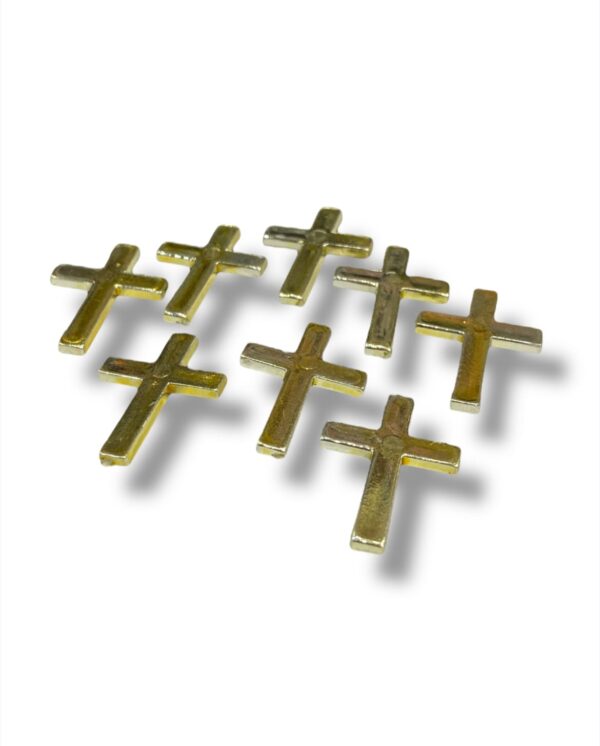 MINI CRUCES METALIZADAS