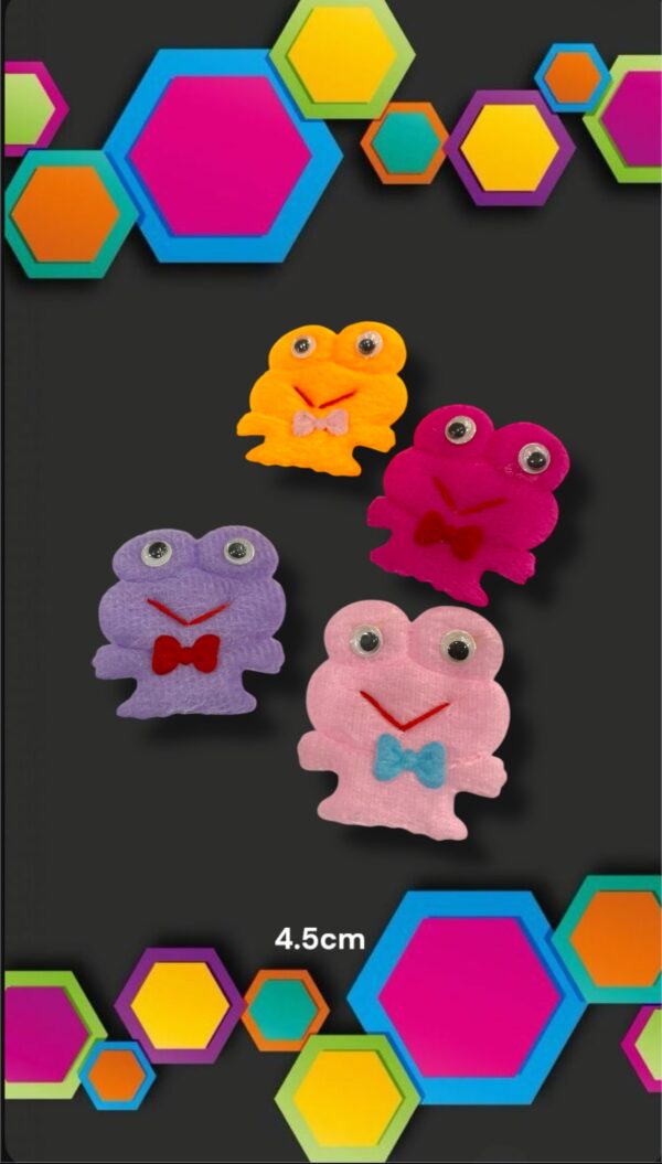 ACCESORIOS RANITAS DE VELCRO