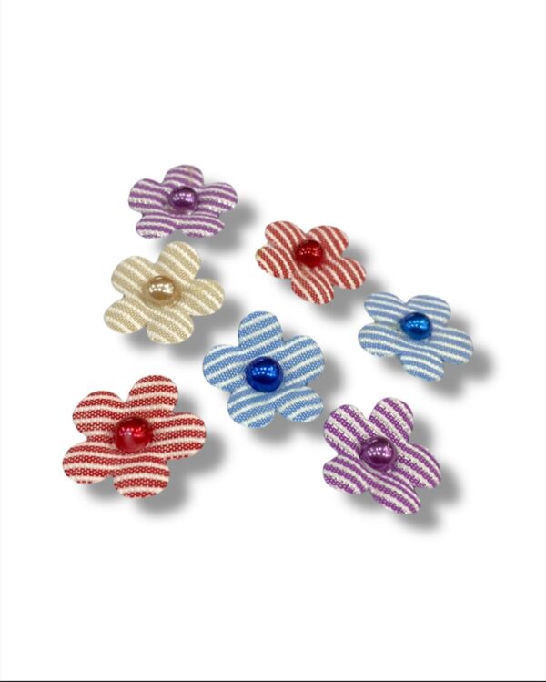 MINI FLORCITAS DE TELA