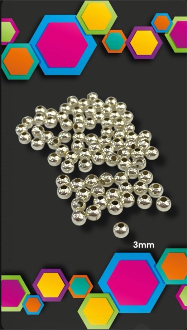ACCESORIOS MINI PERLITAS METALIZ